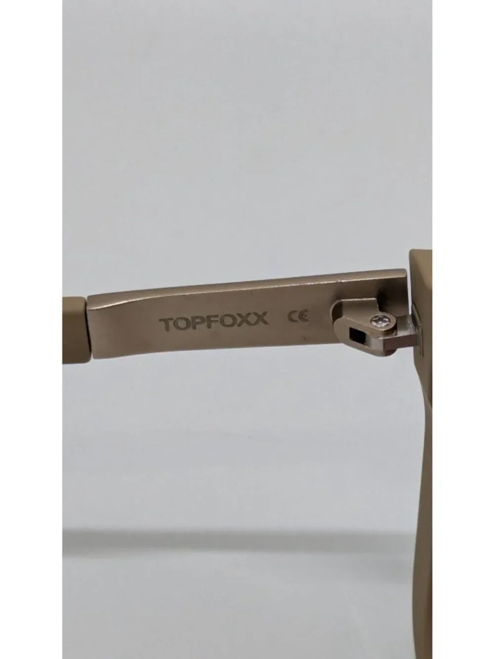 TOPFOXX Bronze Gold Ray 3 Sunglasses